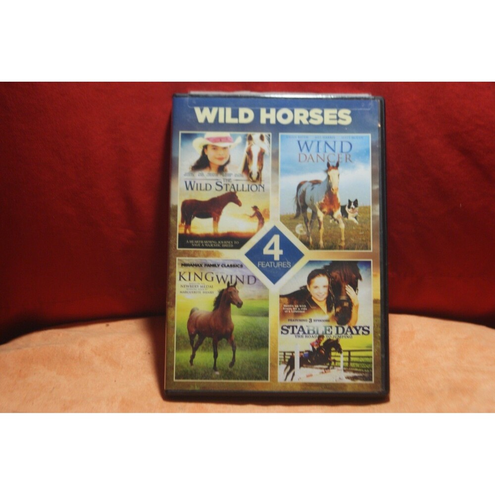 4-Film Wild Horses Young Women About Horses The Love of Animals genre